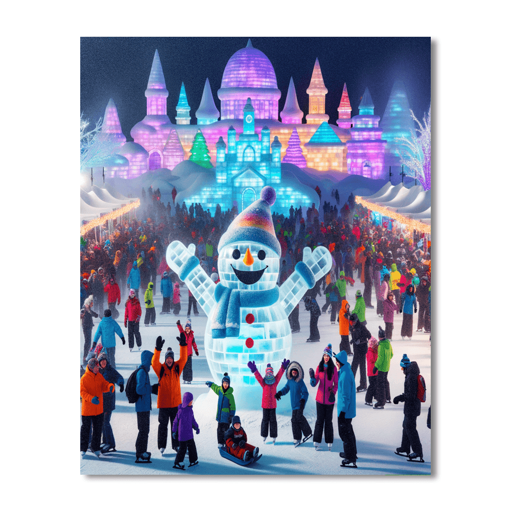 Carnival Of Quebec - Canada Paint By Numbers