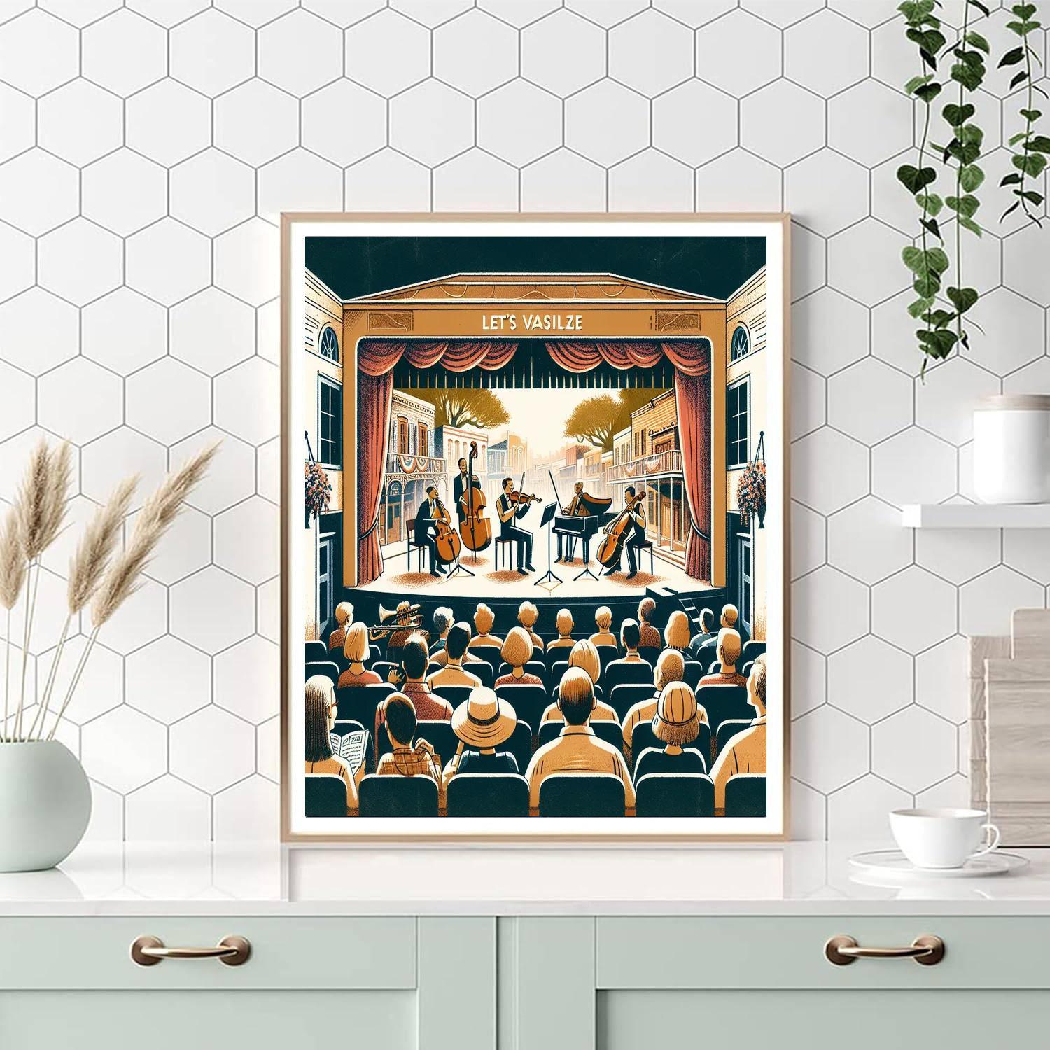 Savannah Music Festival - Georgia DIY Paint By Numbers