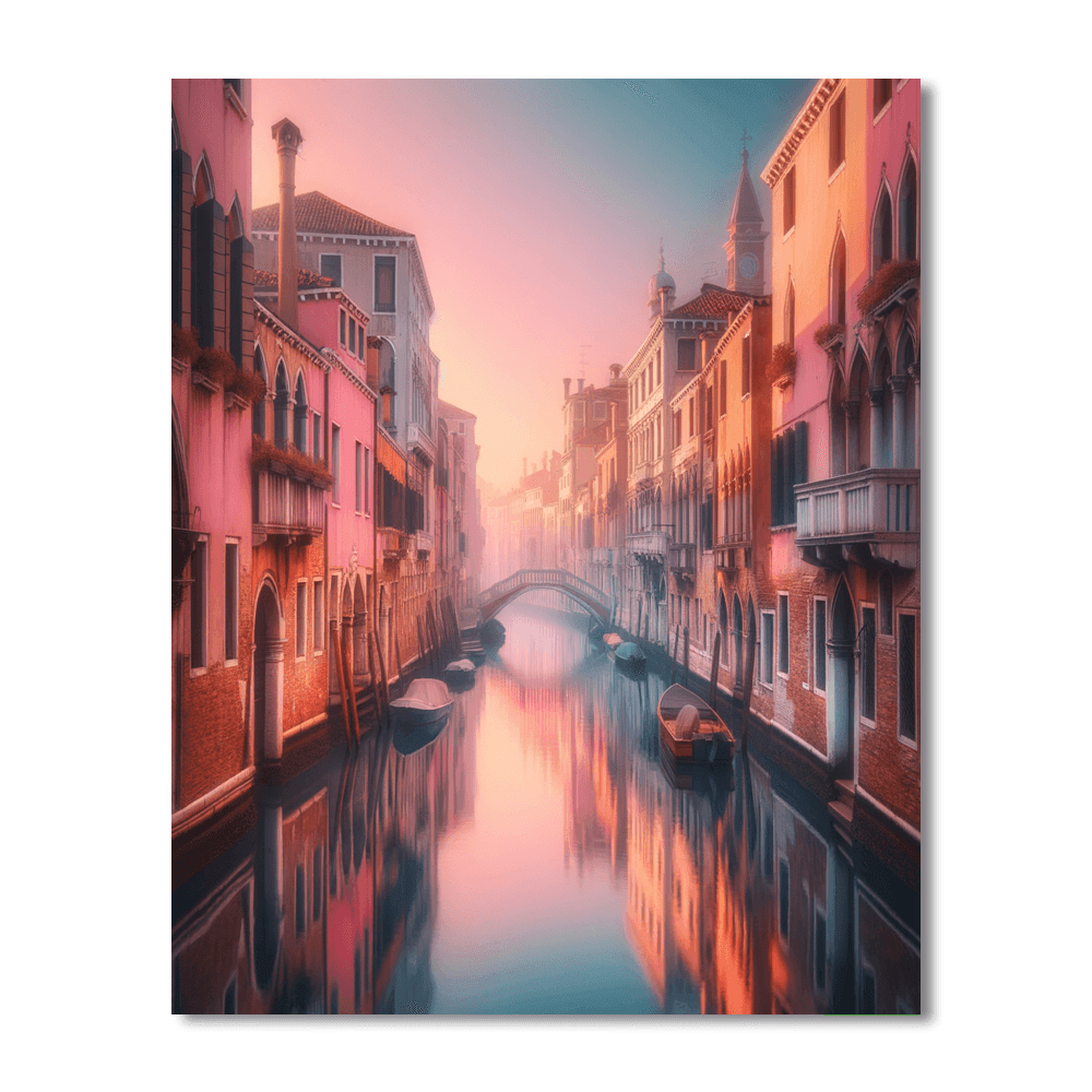Venice At Dawn DIY Paint By Numbers