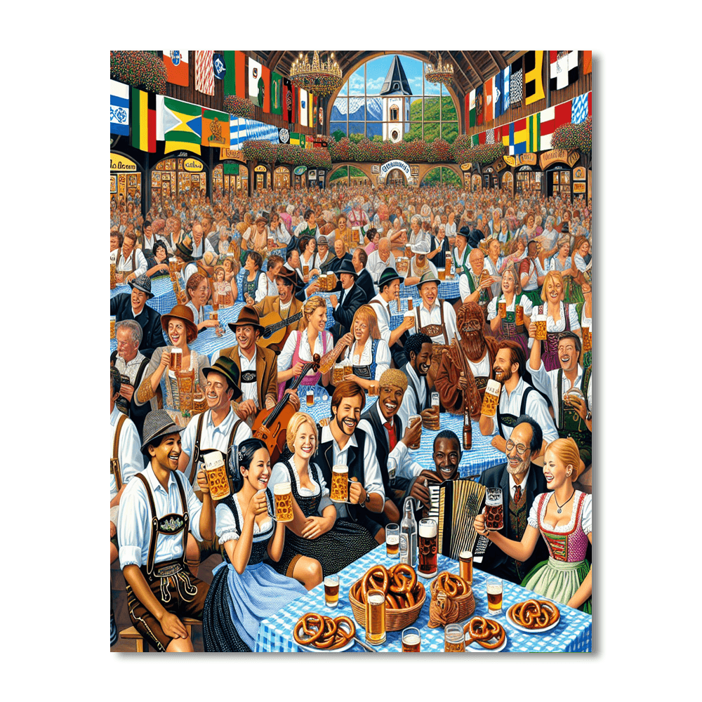 Oktoberfest Blumenau - Blumenau Paint By Numbers