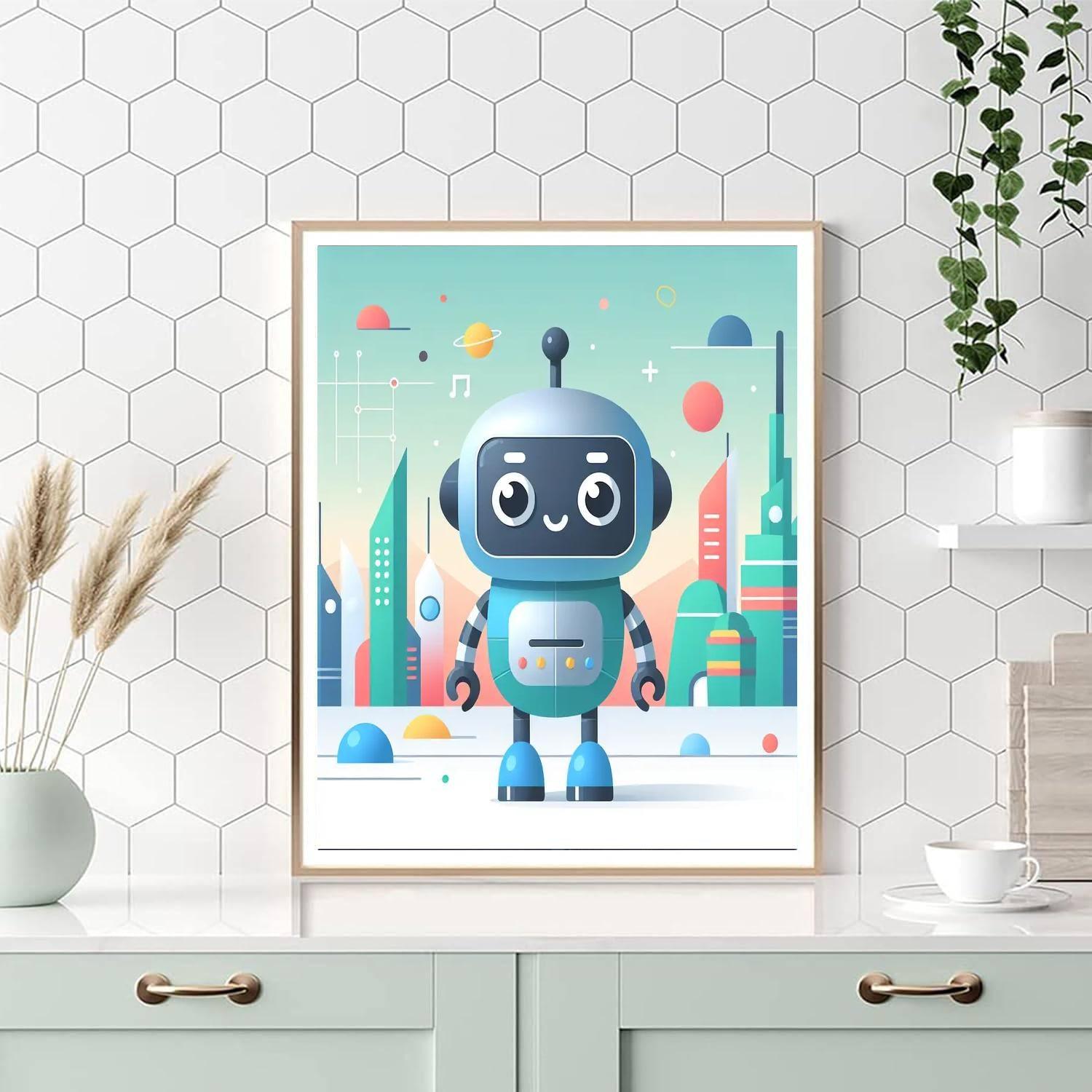 Robotics World Adventure Paint By Number