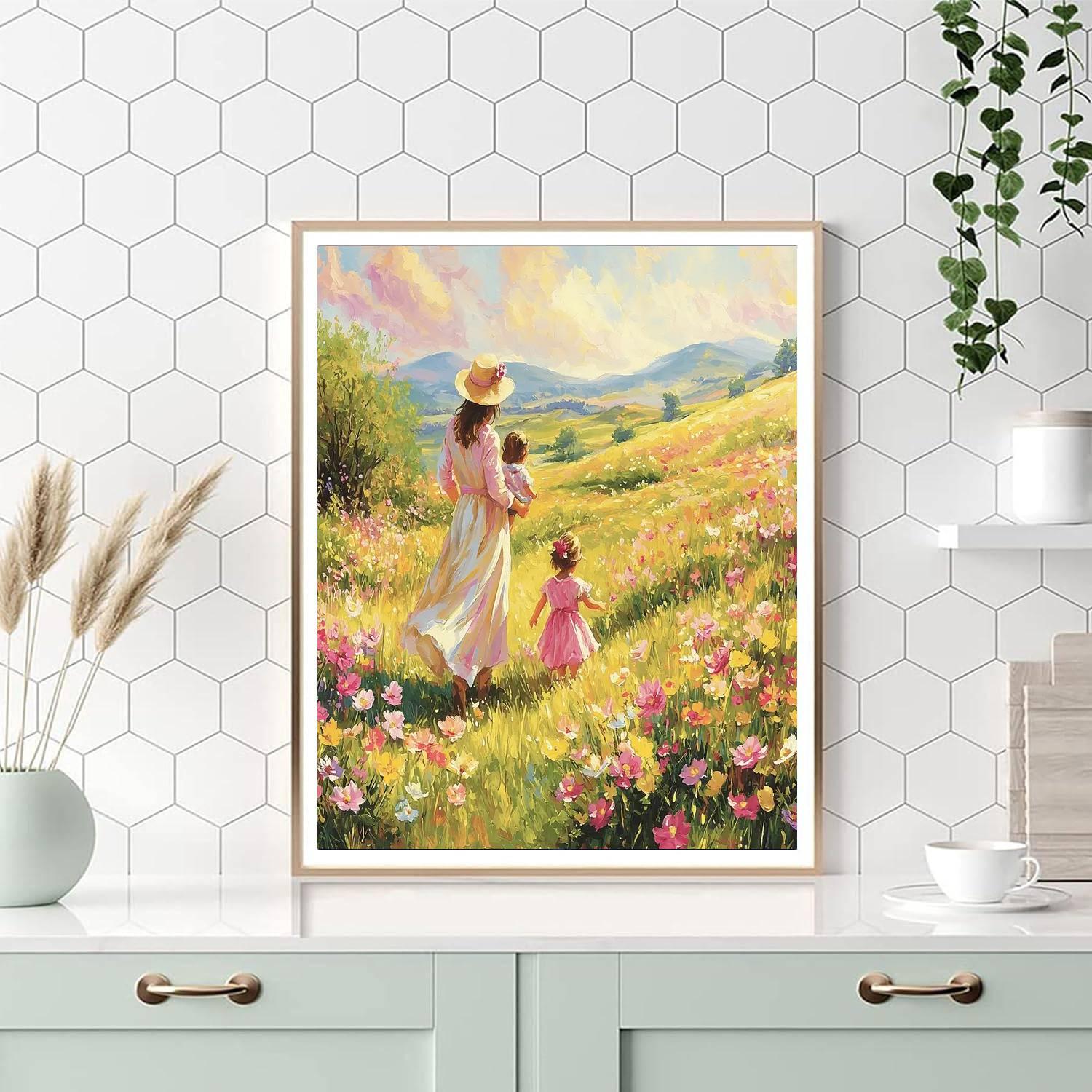 The Sweet Smell Of Flowers Numbered Painting Kits