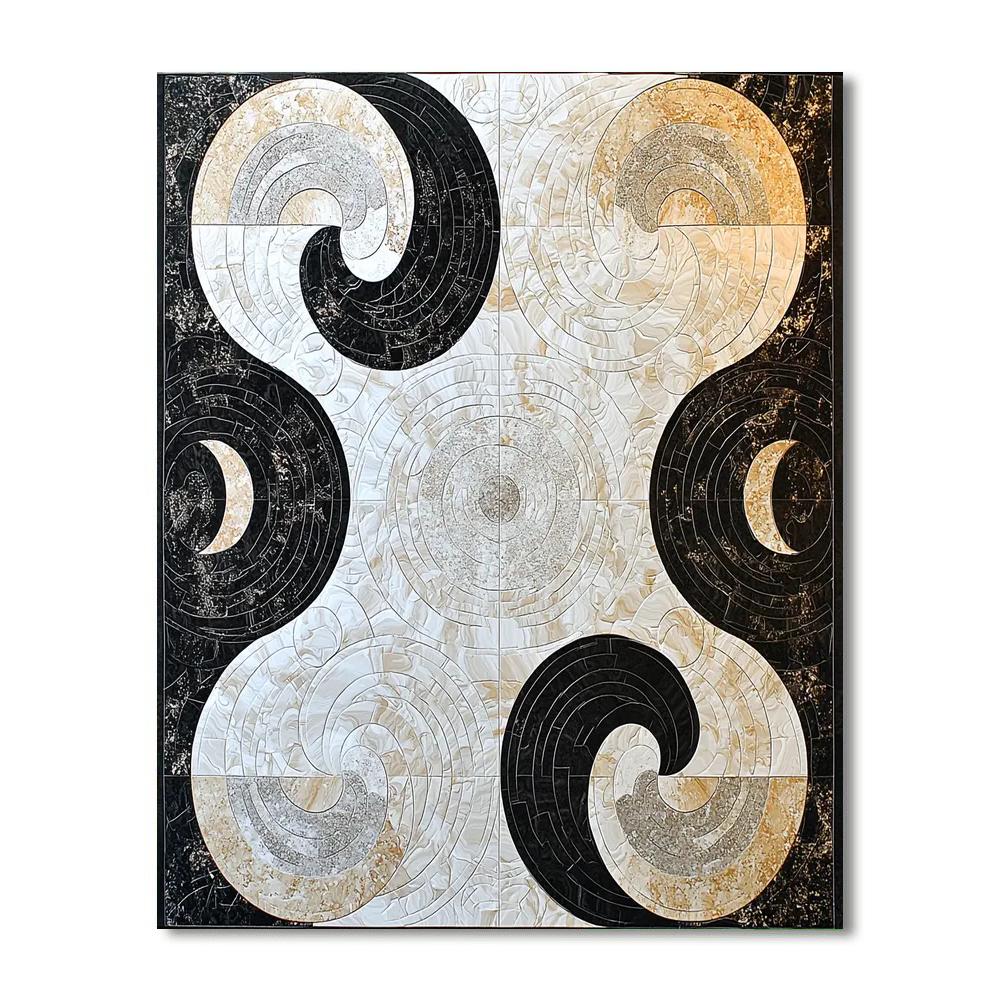 M.C. Escher Inspired Cyclic Patterns  Paint By Numbers Kits