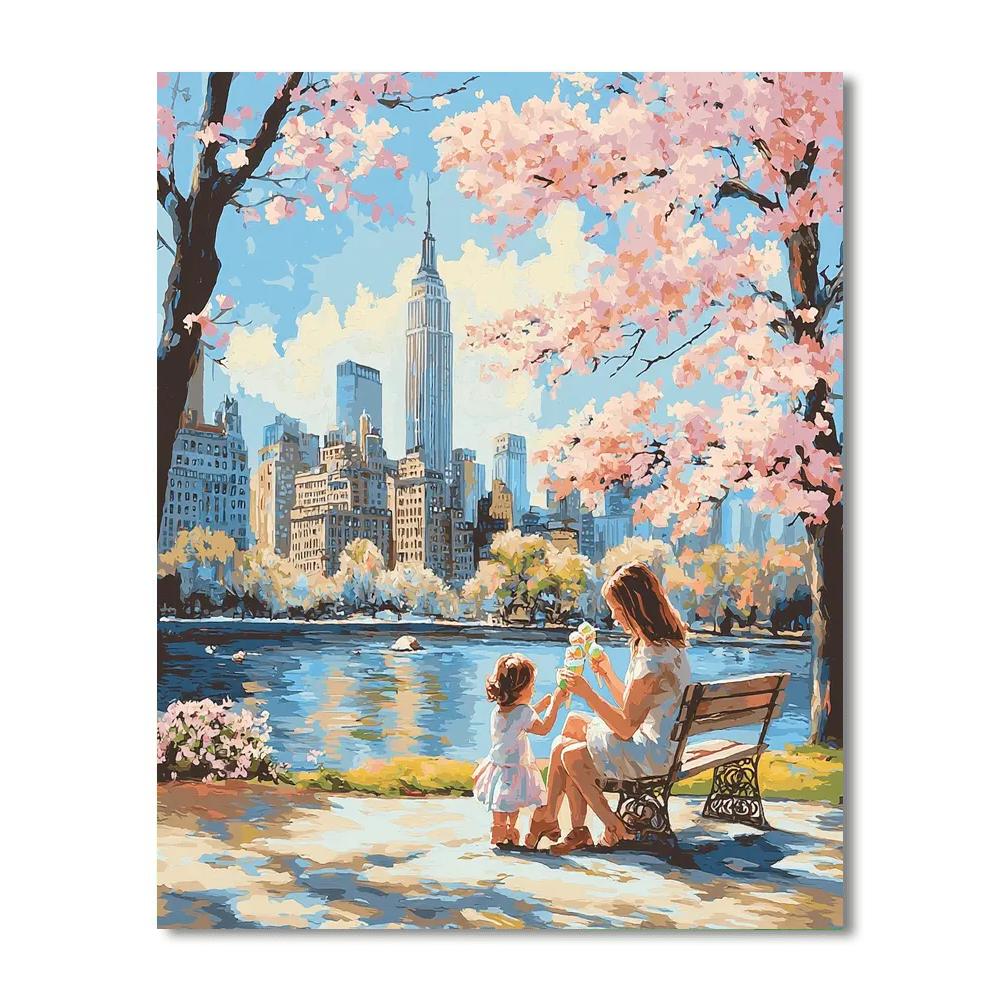 Sweet Moments Number Painting