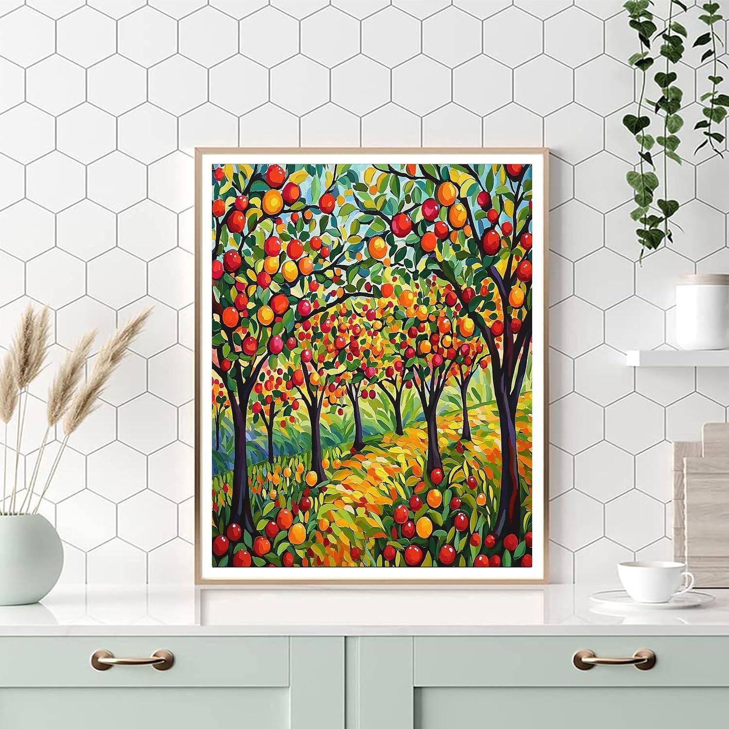 Henri Matisse Inspired Luminous Orchard  Painting By Numbers Kit