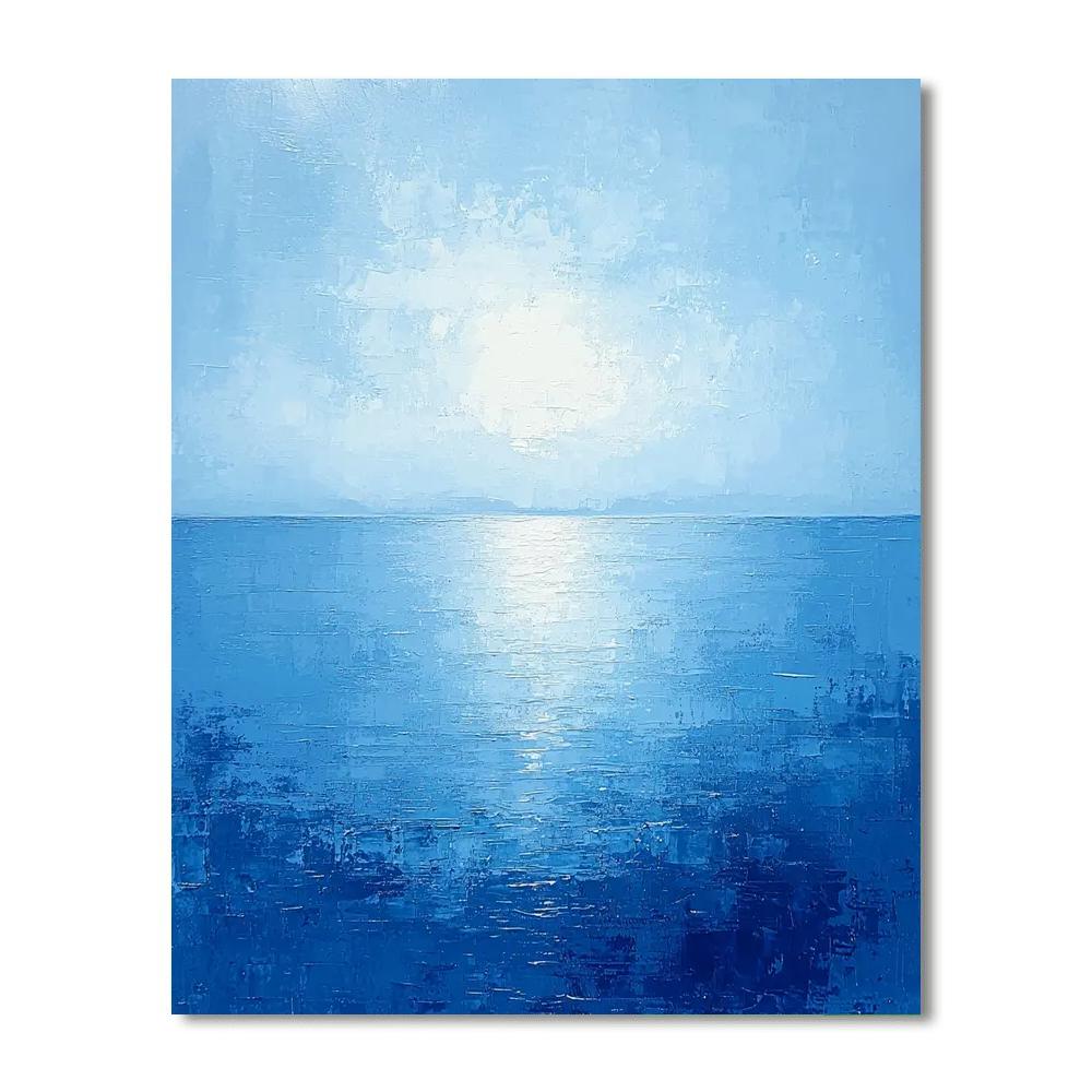 Georges Seurat Inspired Celestial Waters  Paint By Numbers Art