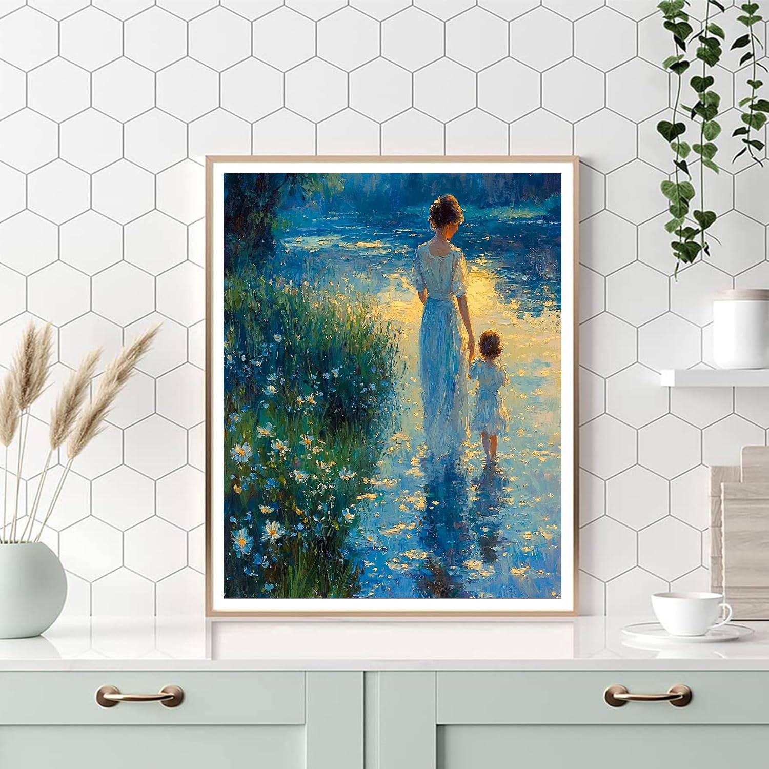 Morning Dew Kisses DIY Paint By Numbers