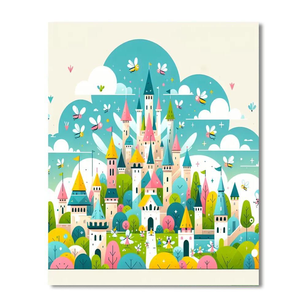 Fairy Kingdom Adventure Paint By Number