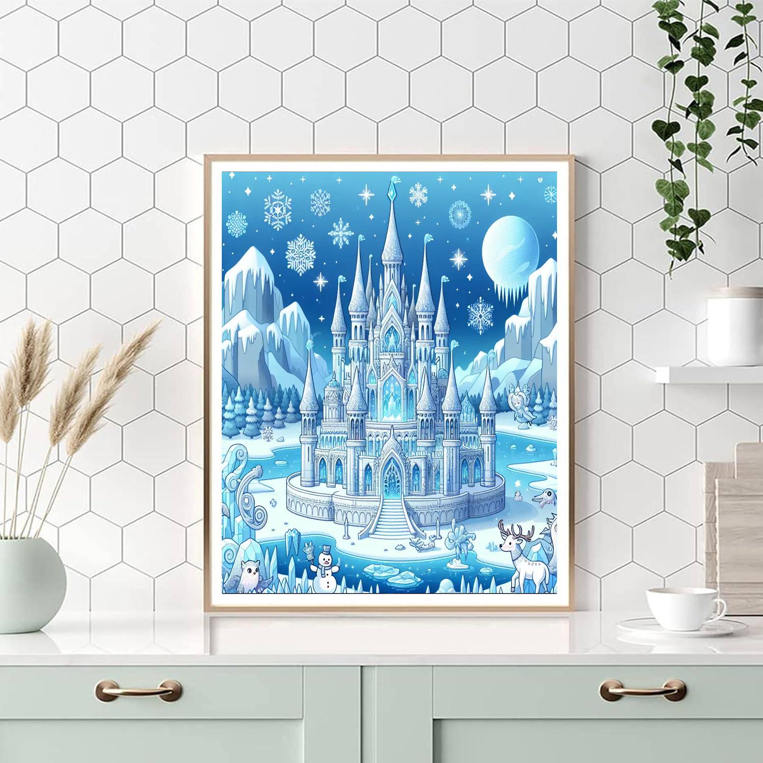 Ice Palace Adventure Paint By Number