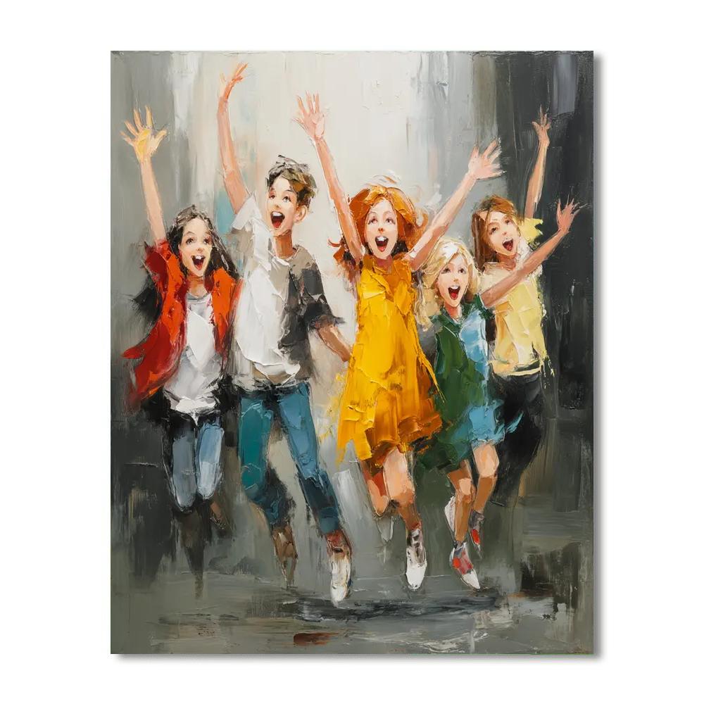 Love In Every Brush Stroke DIY Paint By Numbers