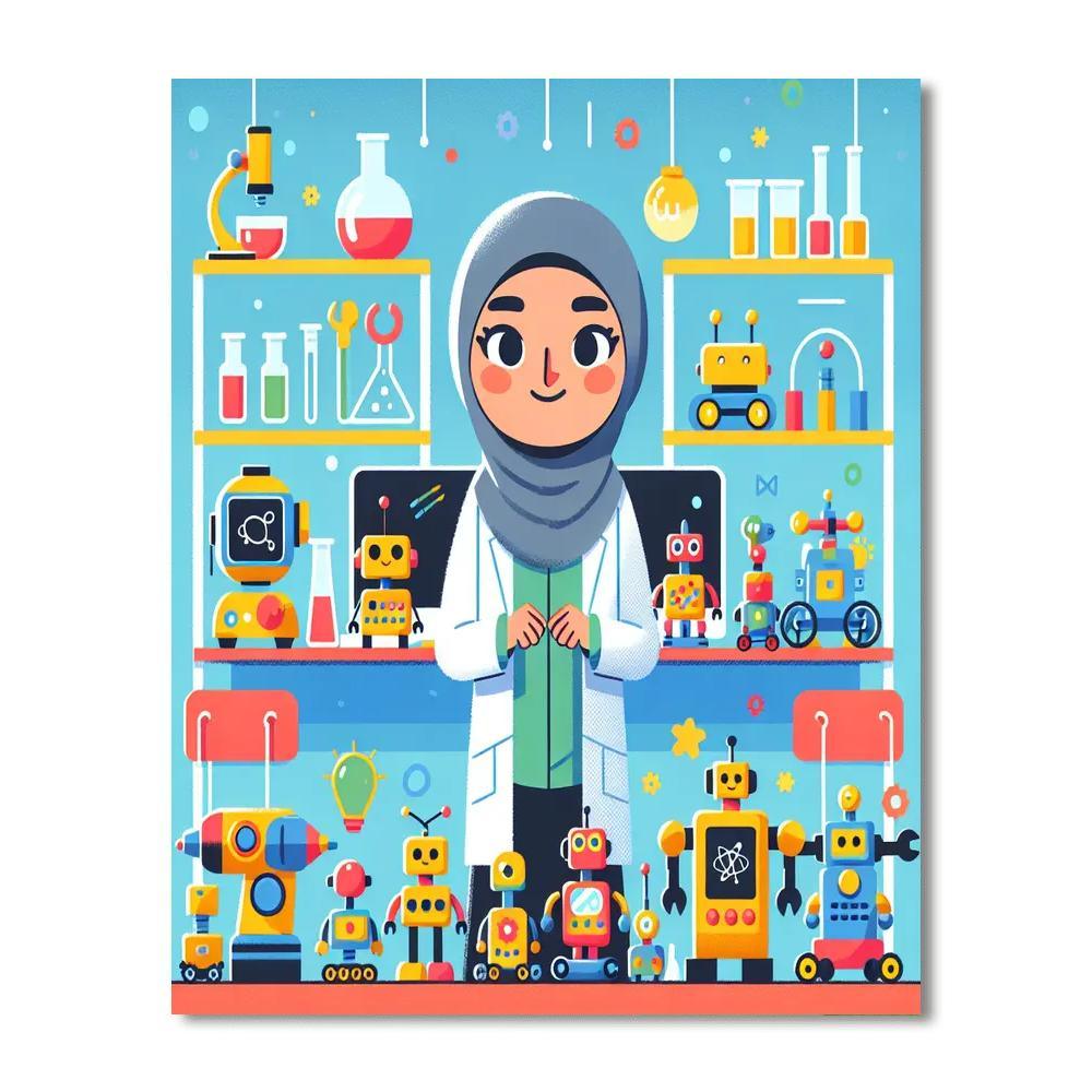 Gadget Guru's Invention Lab Paint By Number