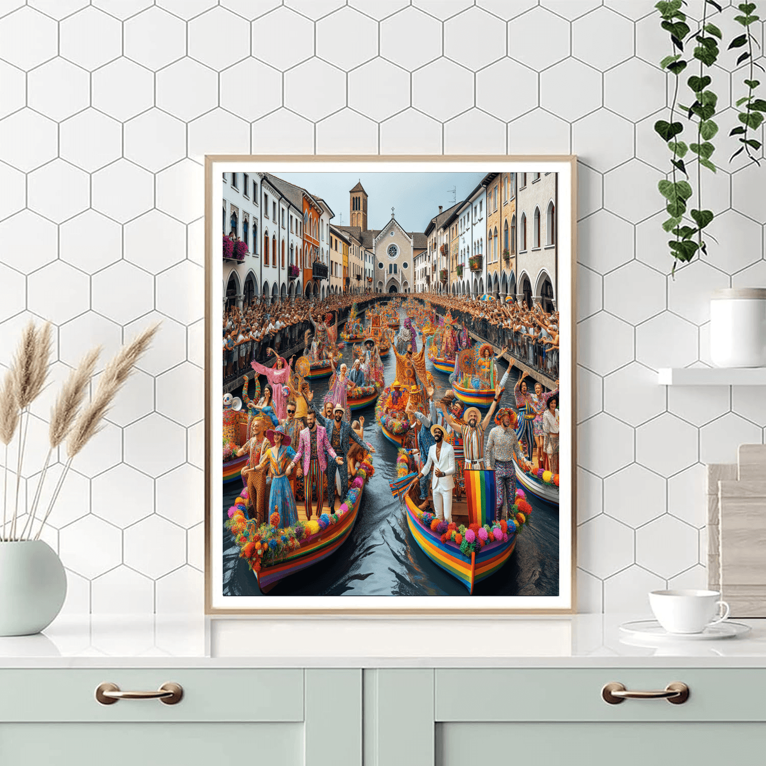 Pride Amsterdam - Netherlands Paint By Color