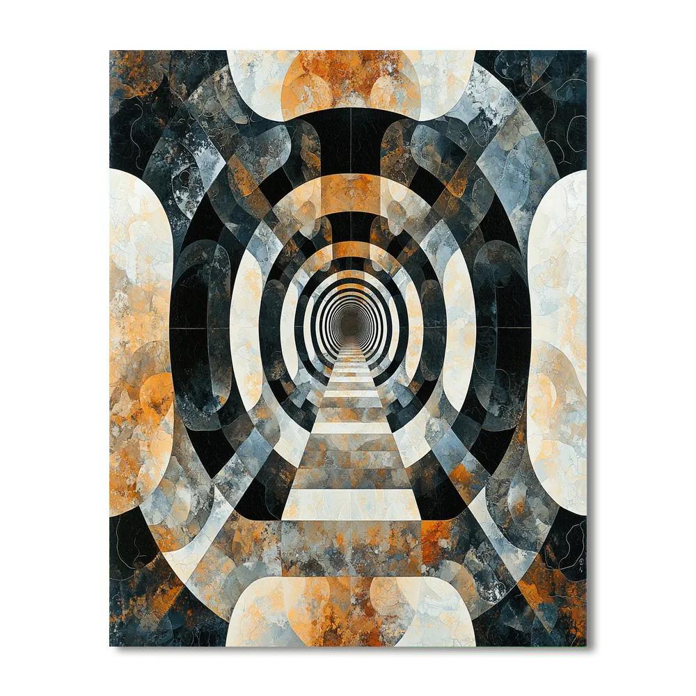 M.C. Escher Inspired Infinite Symmetry  Paint By Numbers Kits
