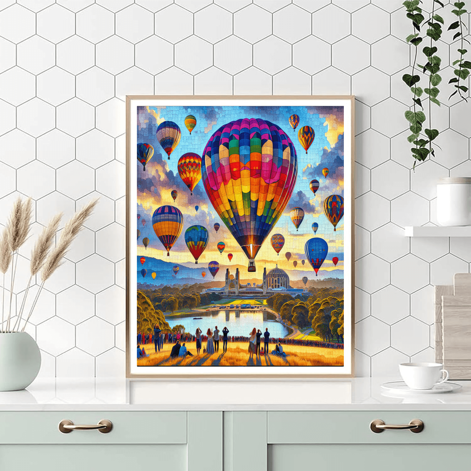 Canberra Balloon Spectacular Painting By Numbers Kit