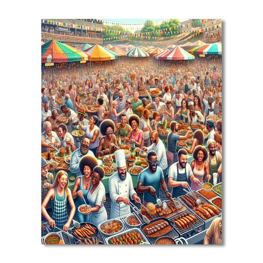 Jerk Festival Paint By Number