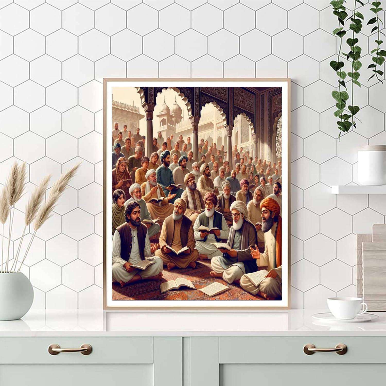 Alfaaz Ka Jashn - Lucknow, India Numbered Painting Kits