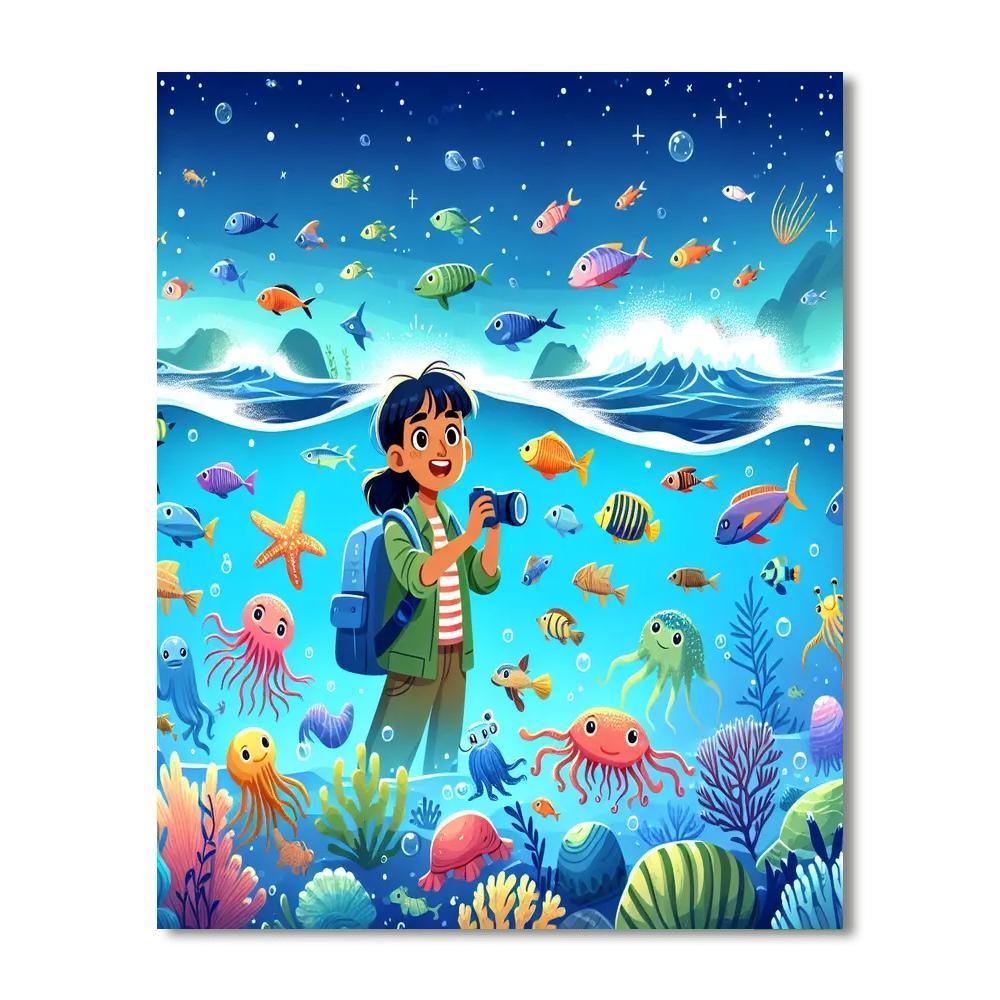 Ocean Exploration Quest Paint By Number
