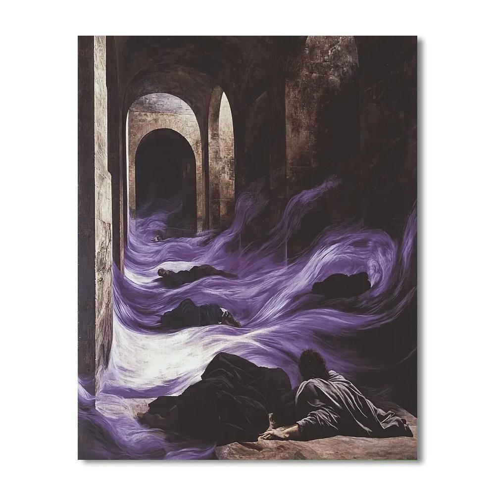 Caravaggio Inspired Abyss Of Dreams  Paint By Numbers Kits