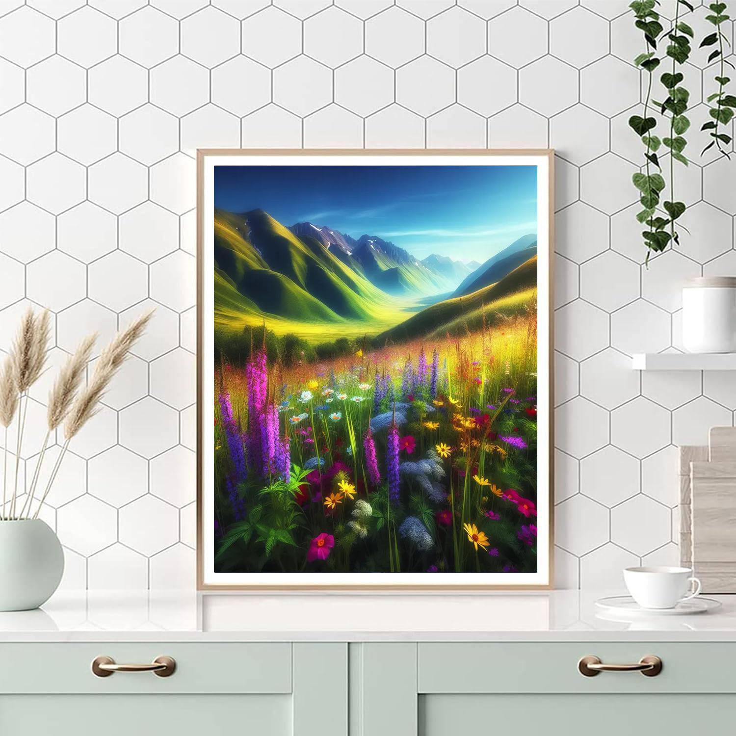 Mountain Meadow Harmony Paint By Numbers Kits