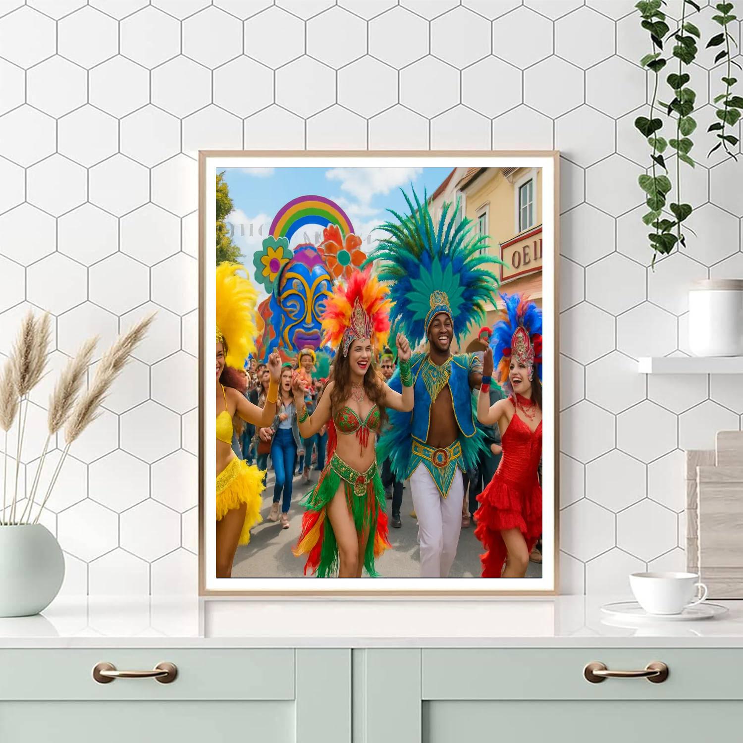 Oeiras Carnival Paint By Number