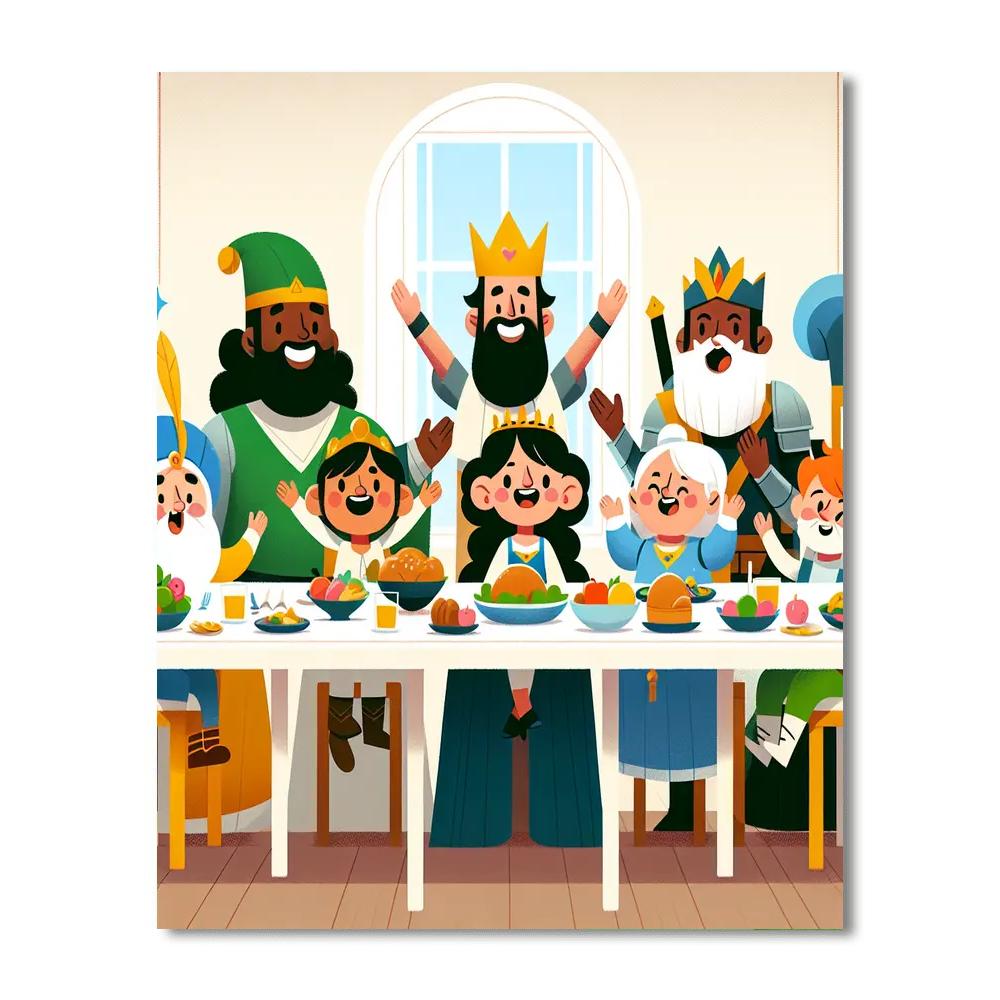 Fairytale Feast Paint By Numbers Kits