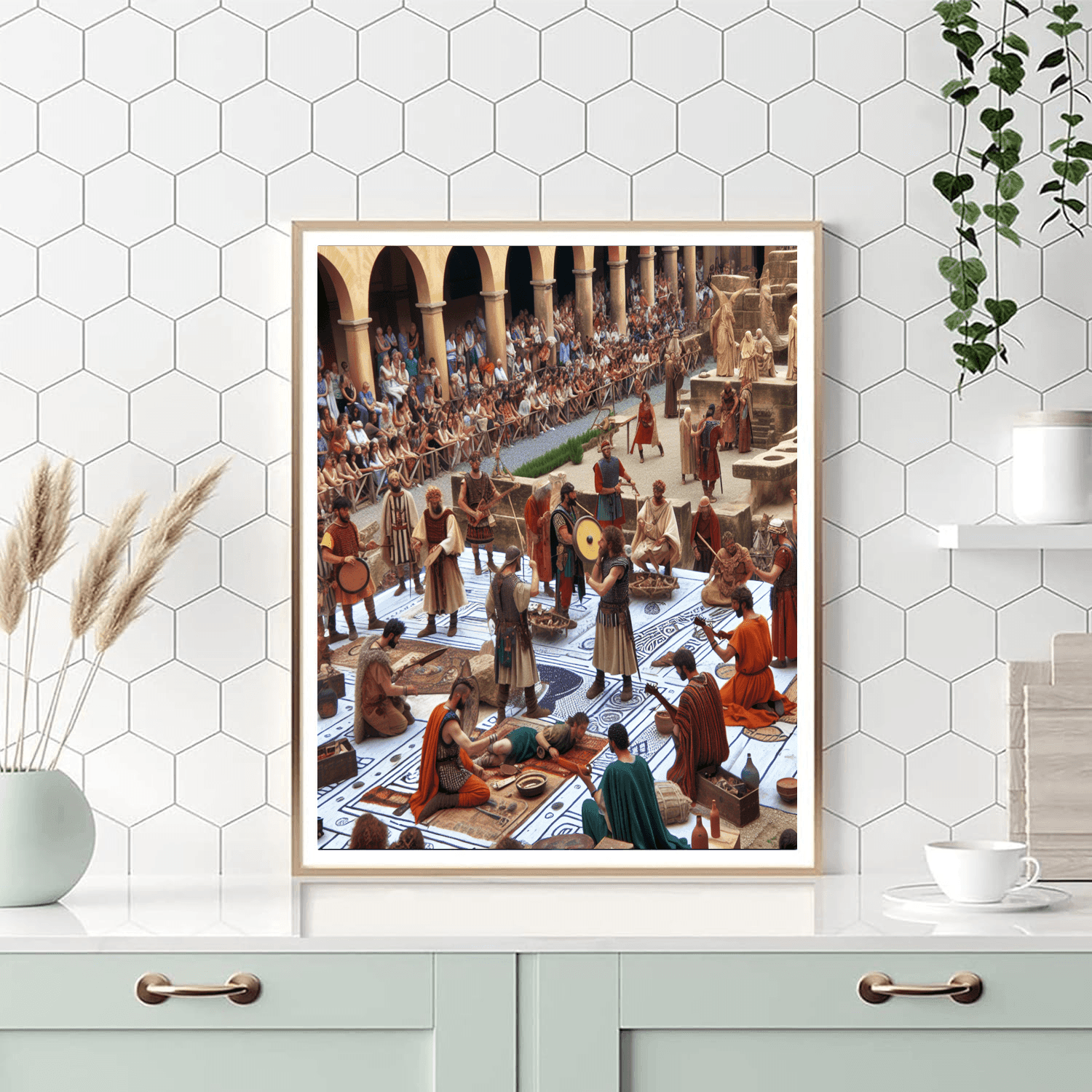 International Festival Of Ancient Art Number Painting