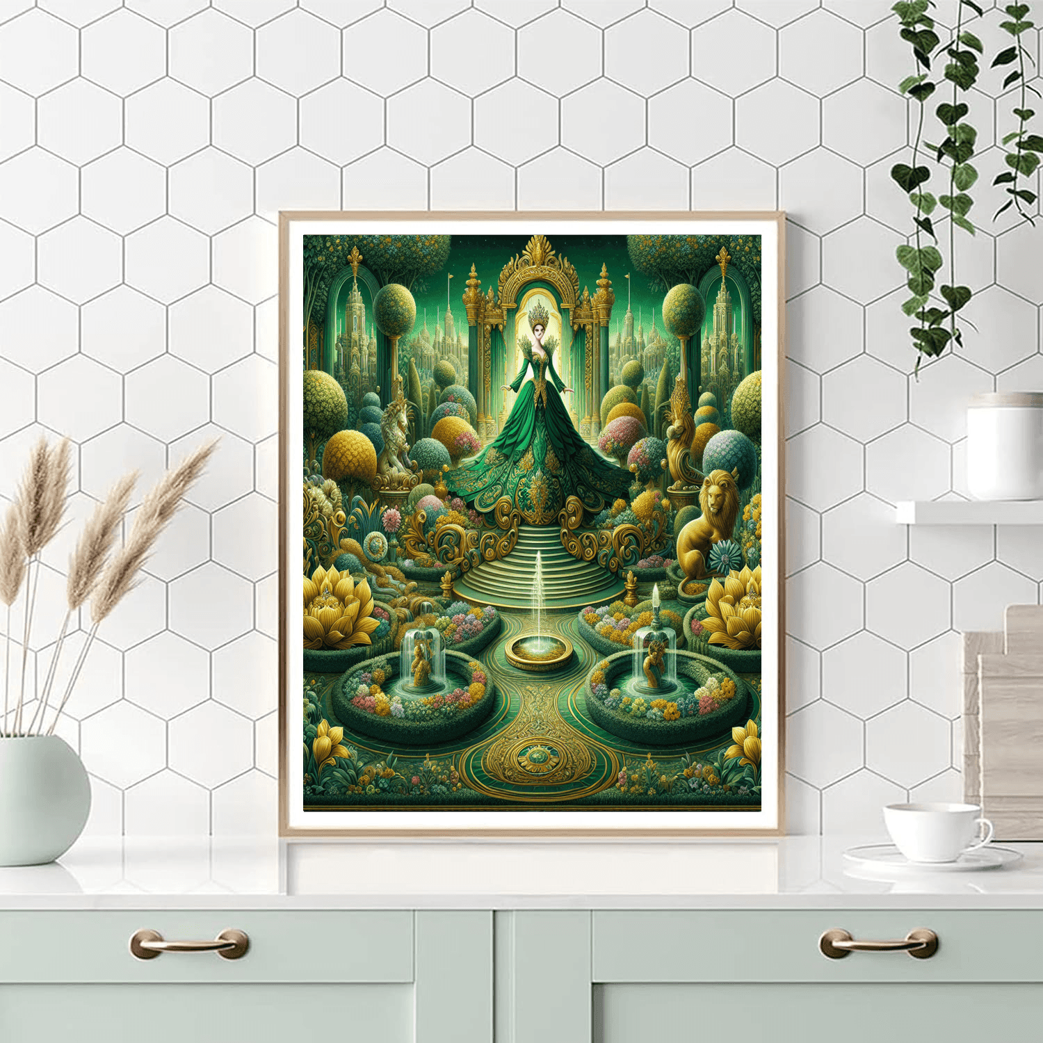 Tiana's Royal Garden DIY Paint By Numbers