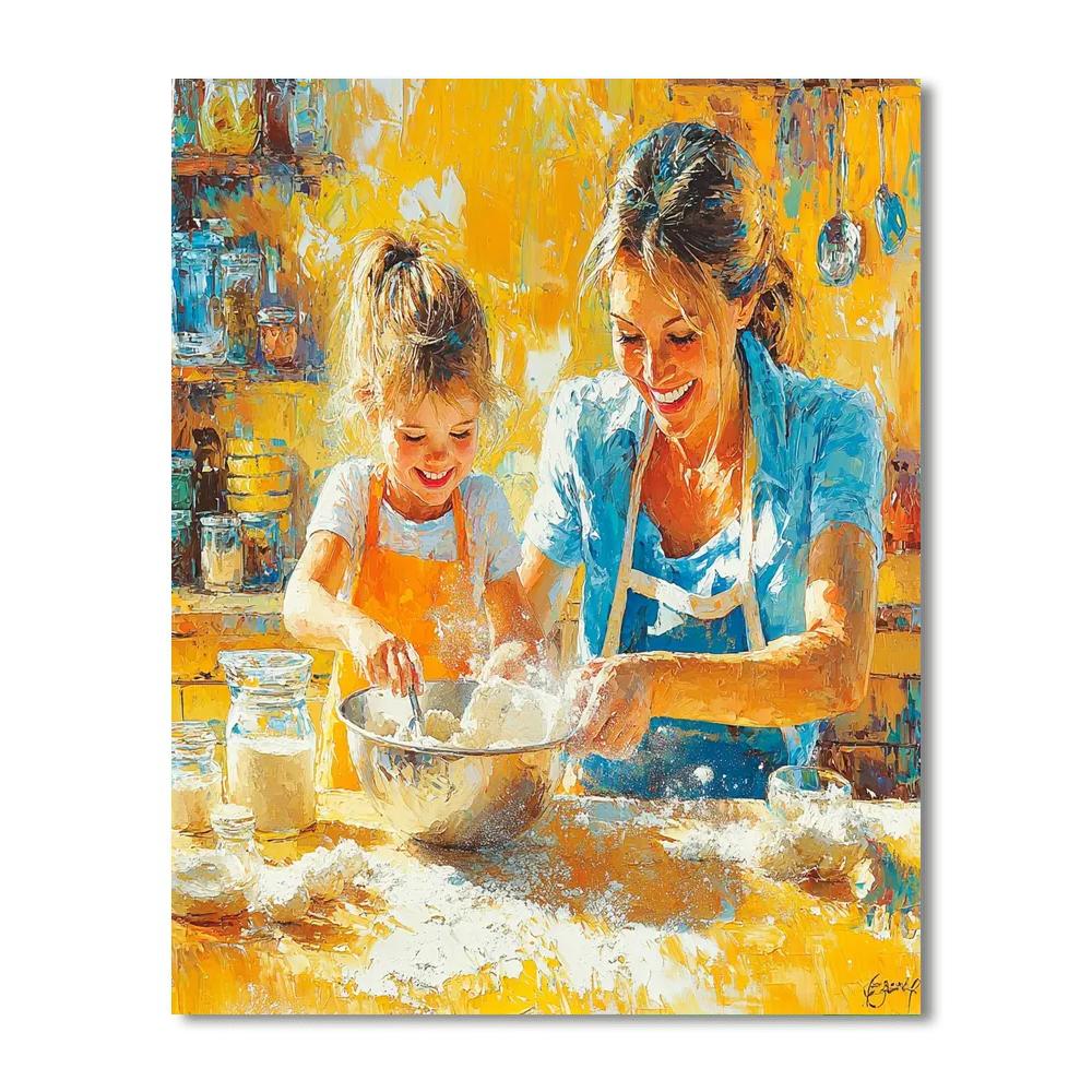 The Joy Of Baking Together Numbered Painting Kits