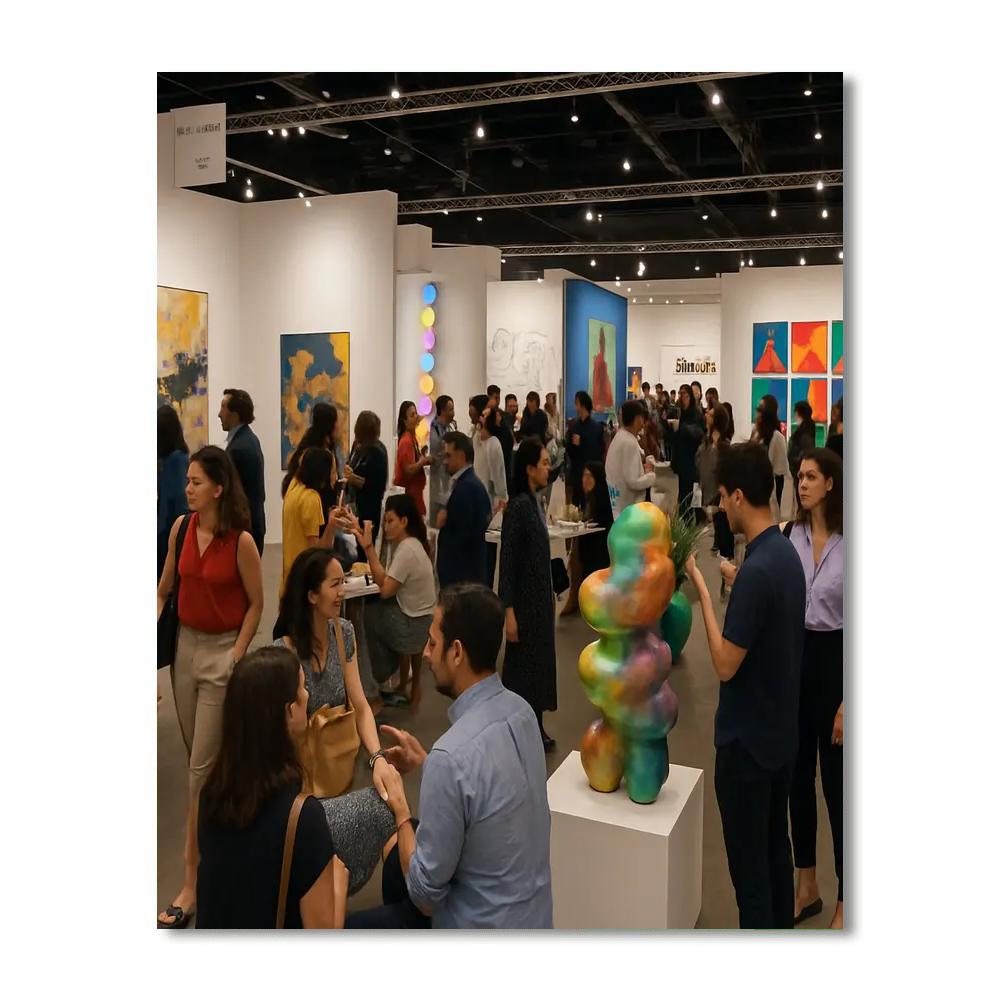 Art Dubai - Dubai, Uae Painting Number Kit