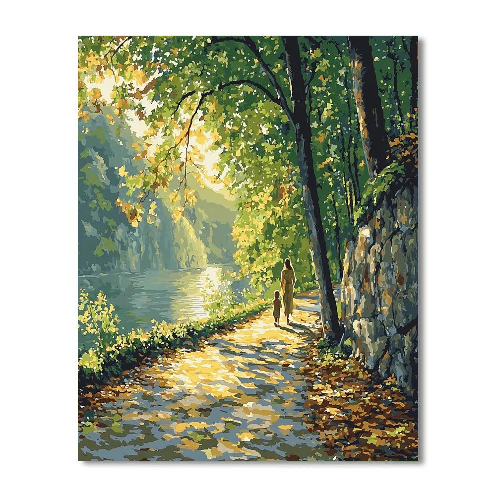 In Her Footsteps Painting By Numbers Kit