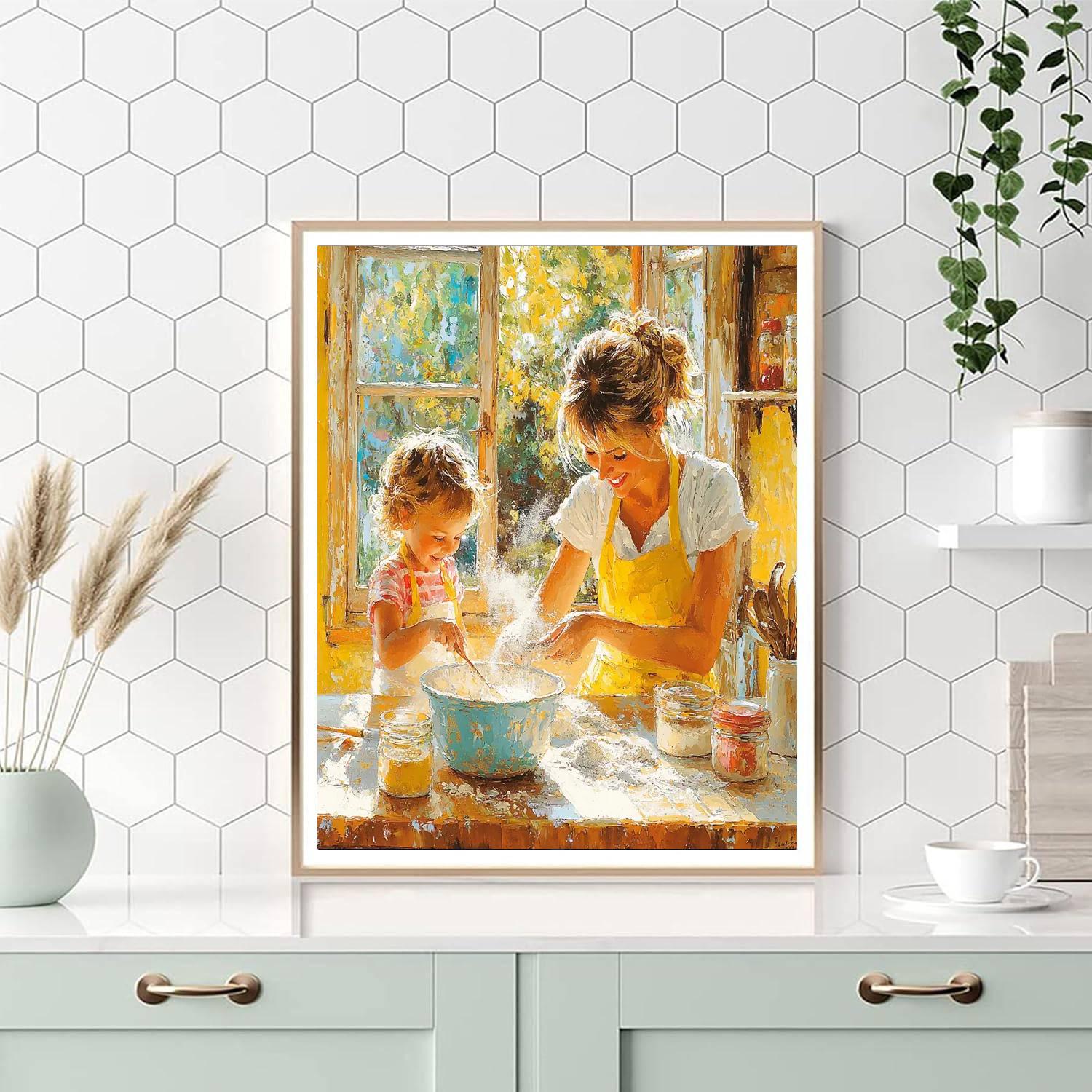 The Heart Of Our Home Painting Number Kit