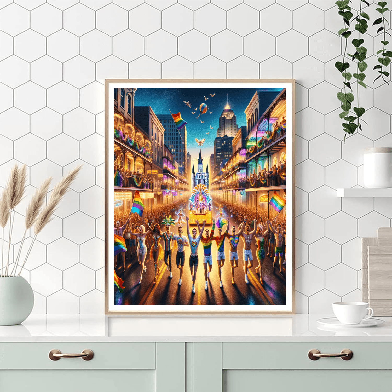 Mardi Gras - Sydney, Australia Paint By Color