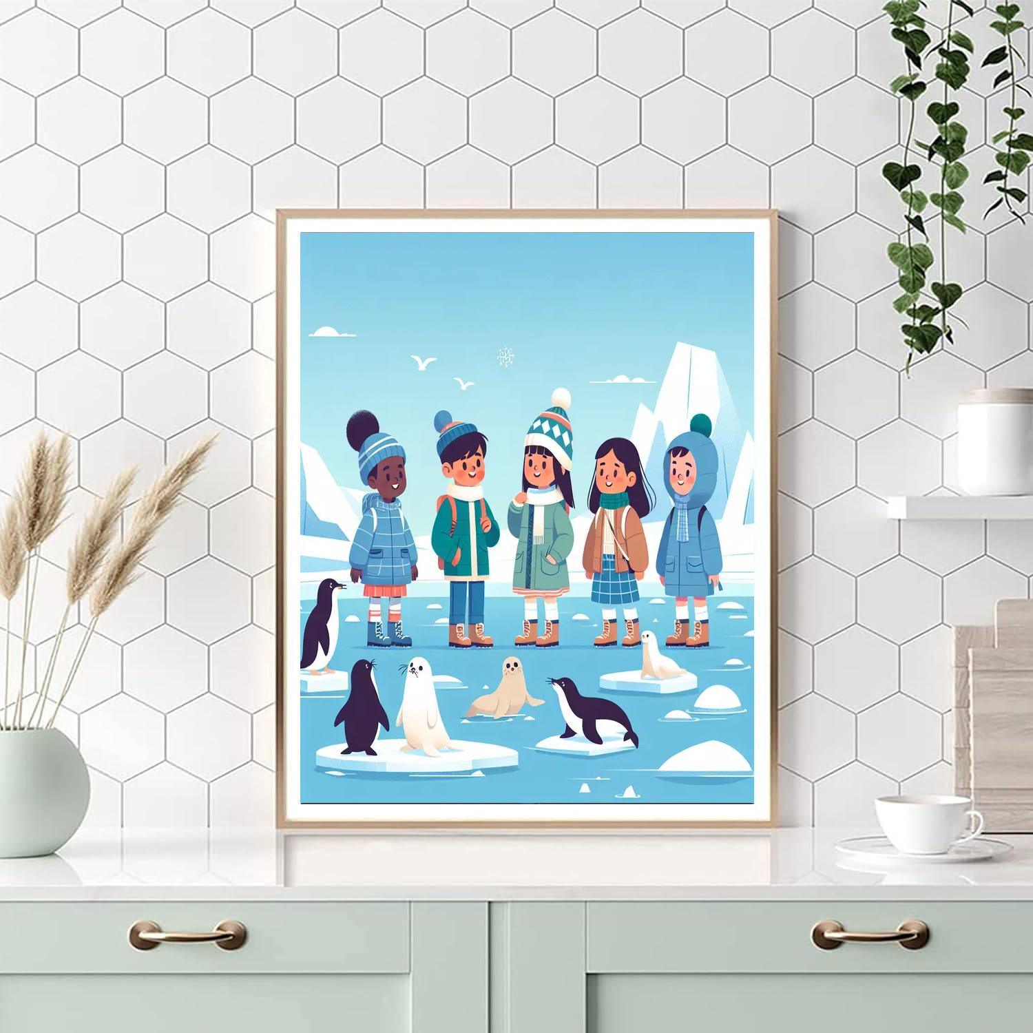 Adventure To The Arctic Paint By Numbers