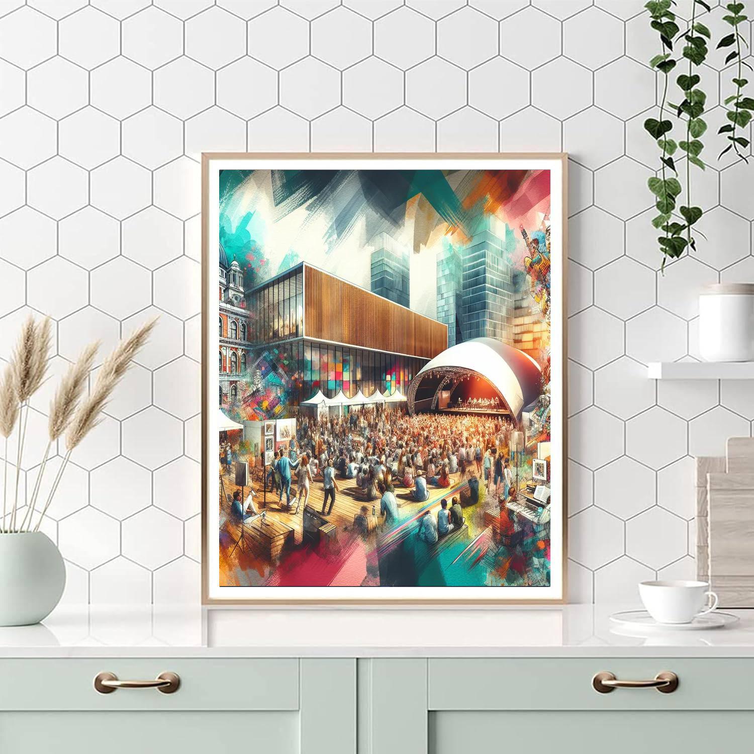 Abu Dhabi Festival - Uae Paint By Color