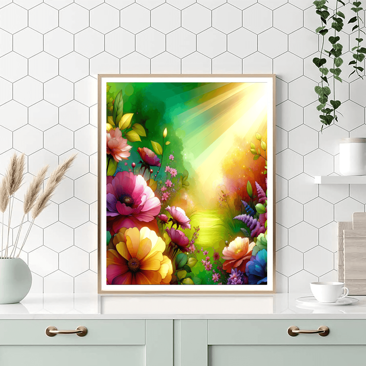 Enchanting Spring Bloom Paint By Color