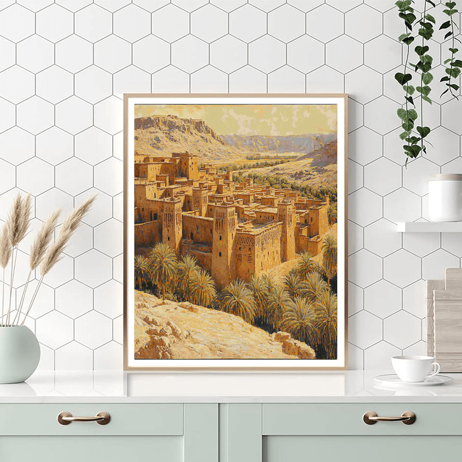 Aït Benhaddou - Morocco Paint By Numbers Kits