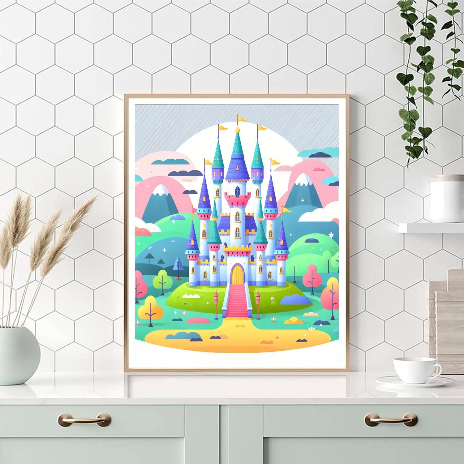 Creative Castles Paint By Numbers Kits