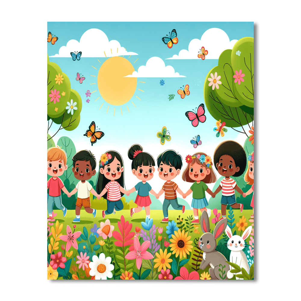 Explorers In Nature Paint By Numbers Art