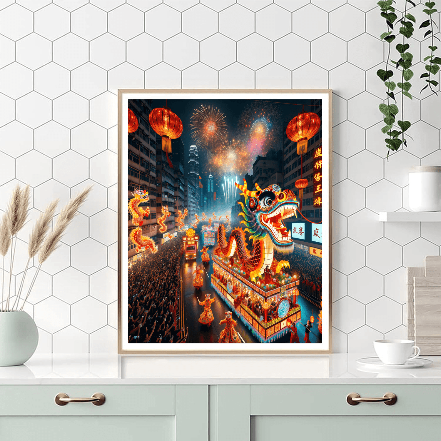 Chinese New Year - Hong Kong Number Painting