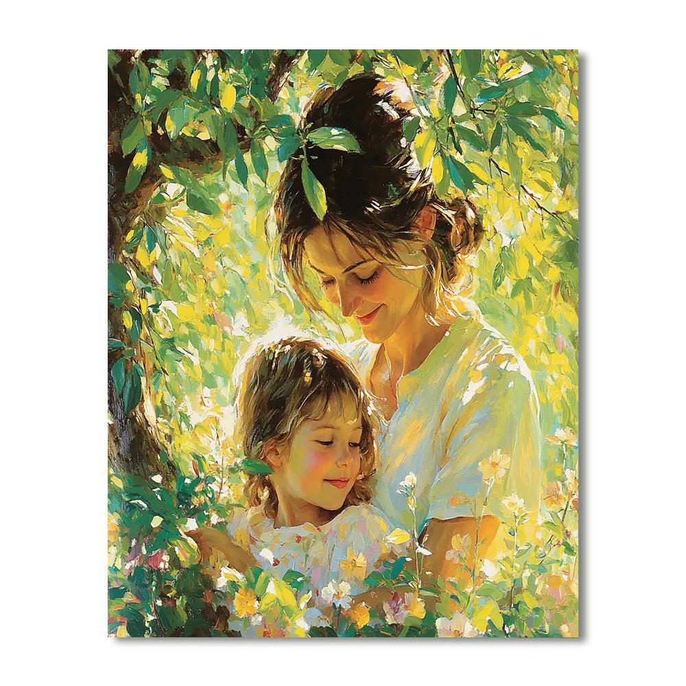 Sunlit Whispers Numbered Painting Kits