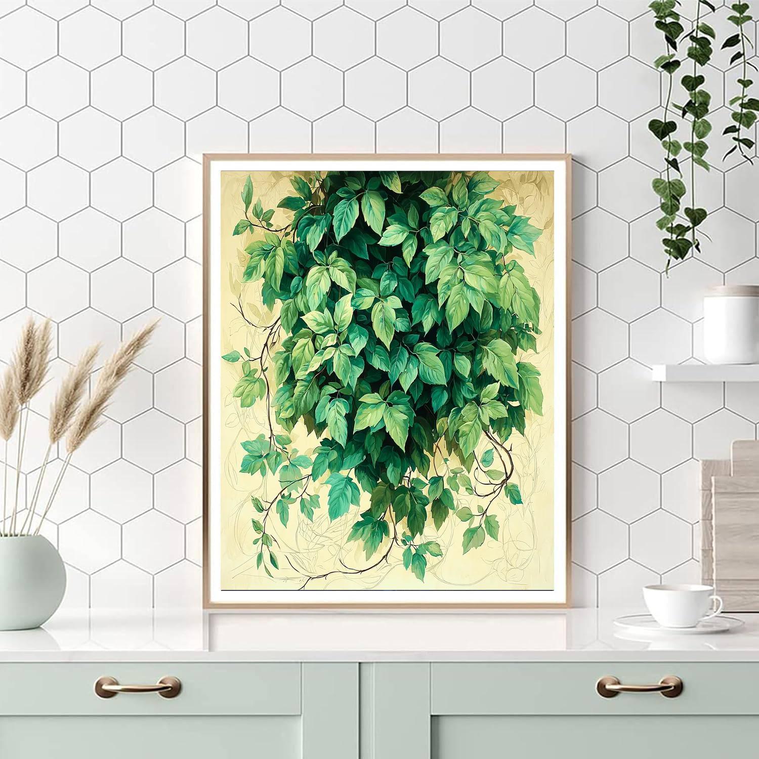 Leonardo Da Vinci Inspired Natural Harmony  Numbered Painting Kits