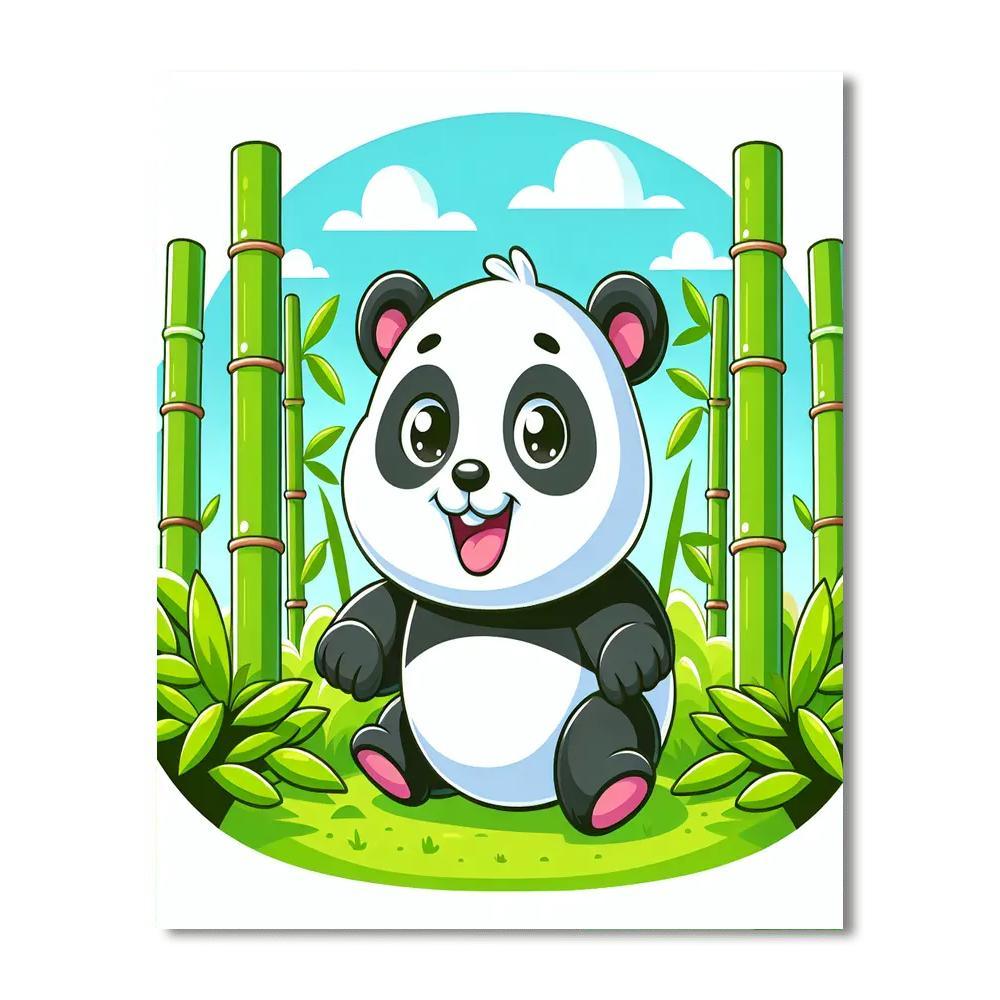 Adventure Panda Paint By Color