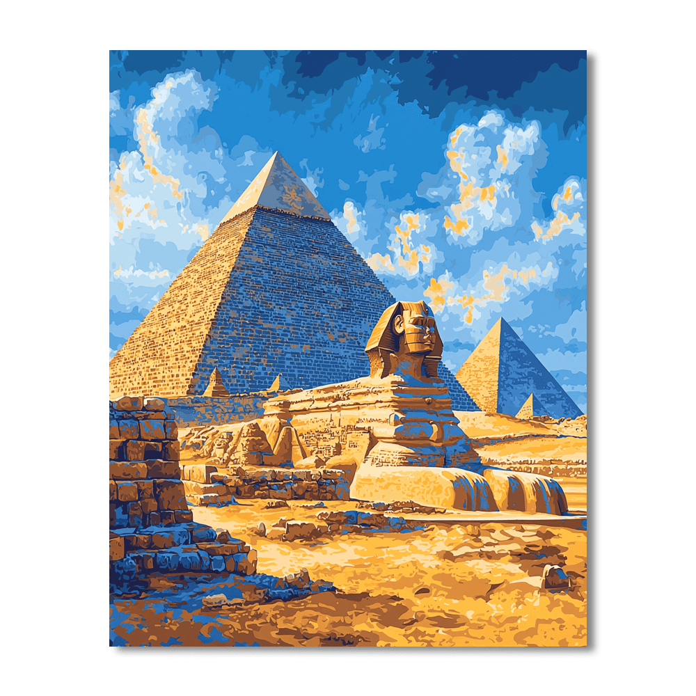 Giza Plateau Numbered Painting Kits