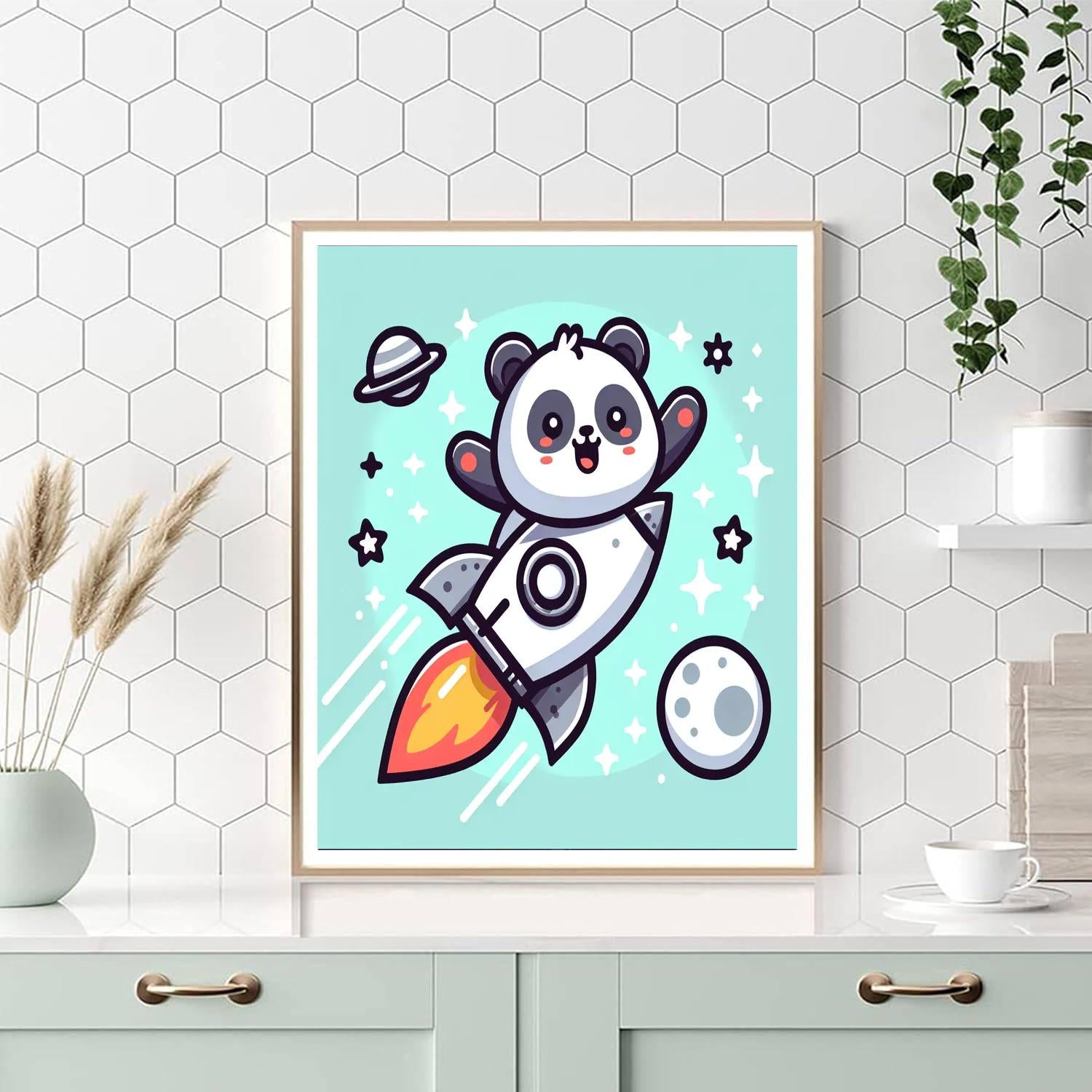 Rocket Panda Mission Numbered Painting Kits