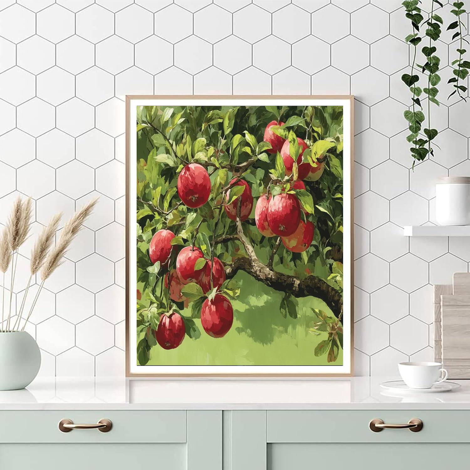 Mother's Day At The Orchard Number Painting