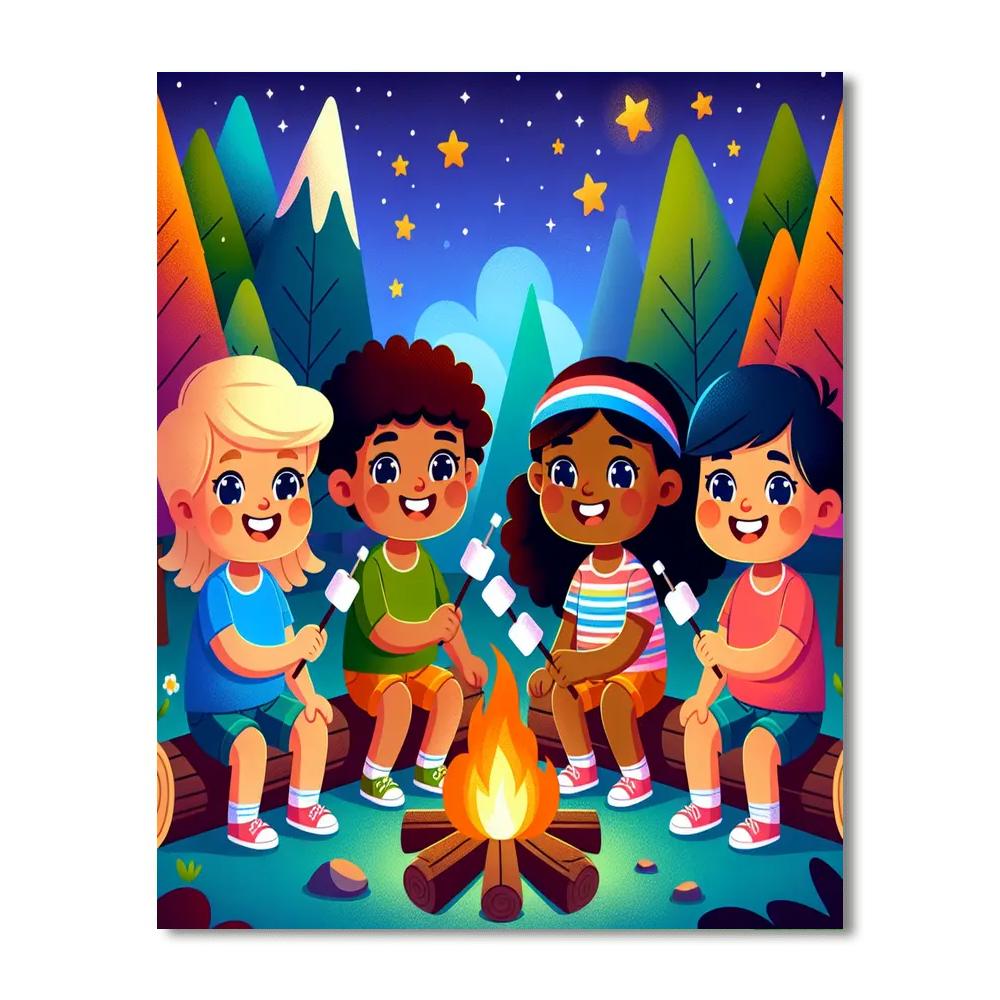 Creative Campfire Stories Numbered Painting Kits