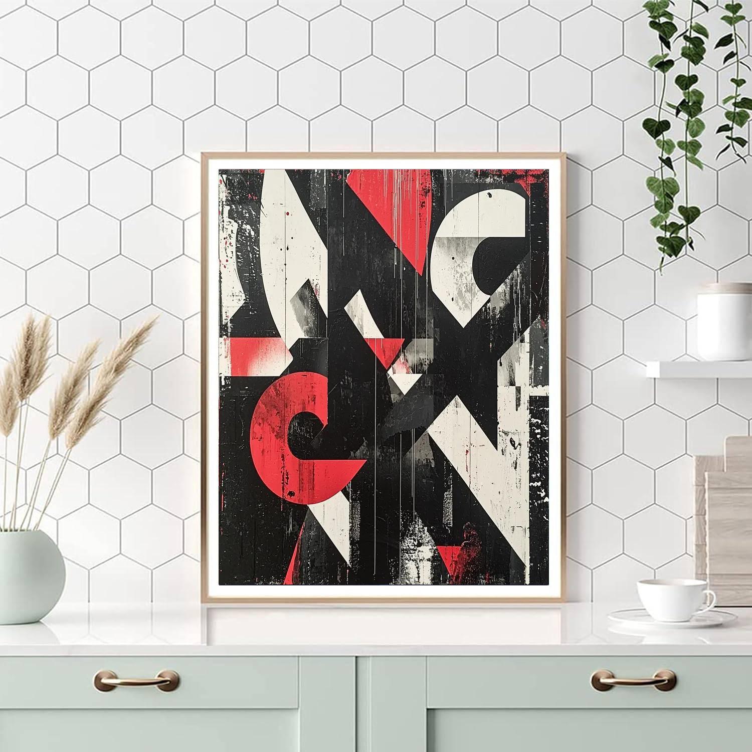 Banksy Inspired Silent Protest  Paint By Color