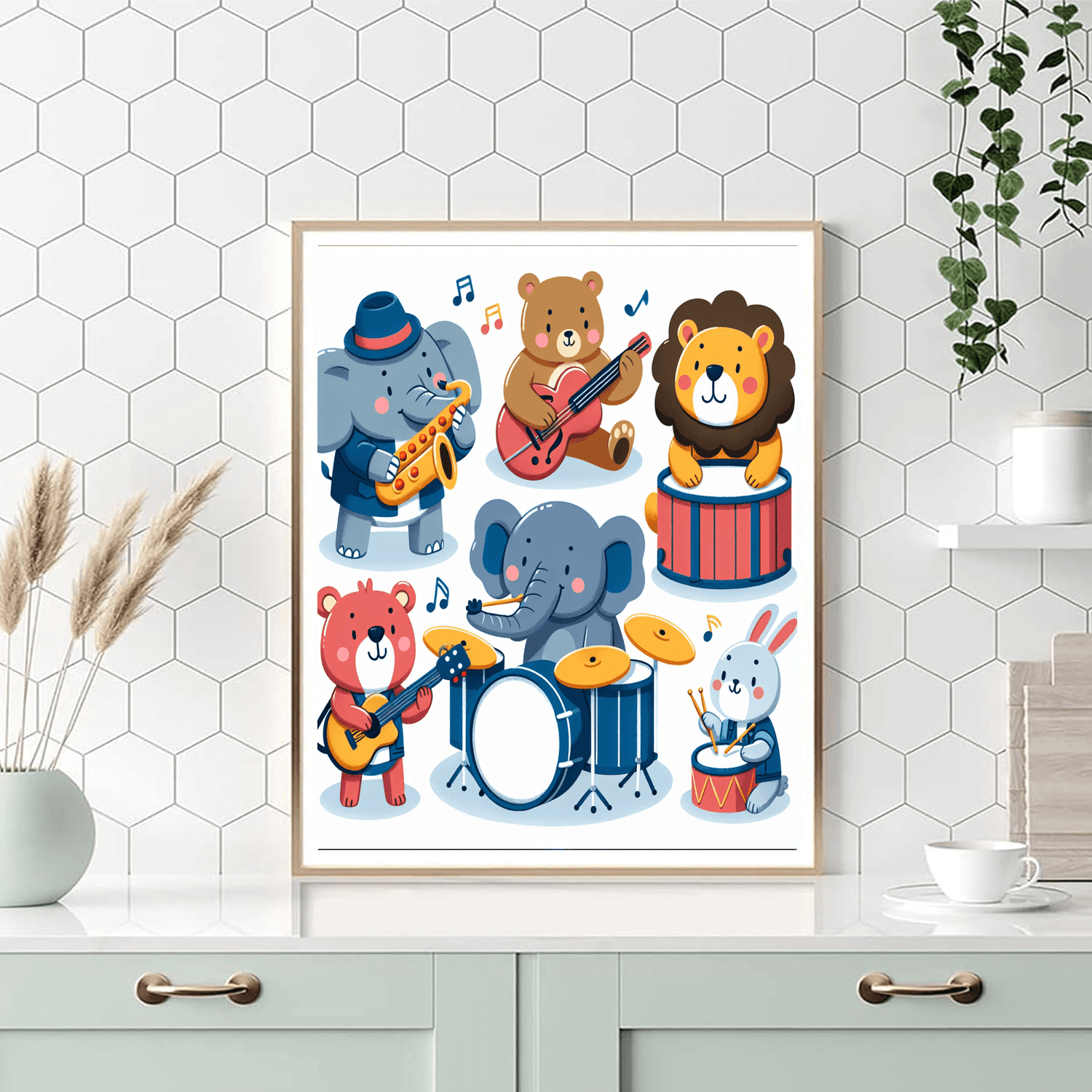 Joyous Animal Band Paint By Numbers Kits