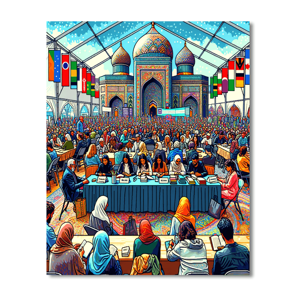 Cheltenham Literature Festival - England DIY Paint By Numbers