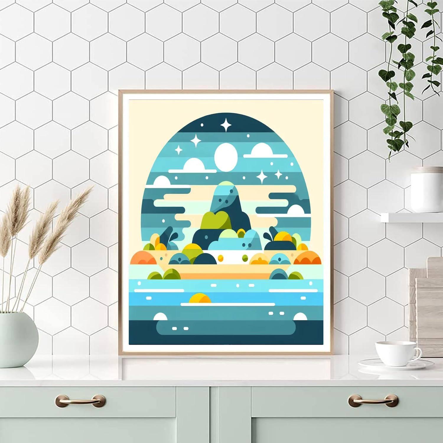 Island Of Mystery Paint By Numbers Kits